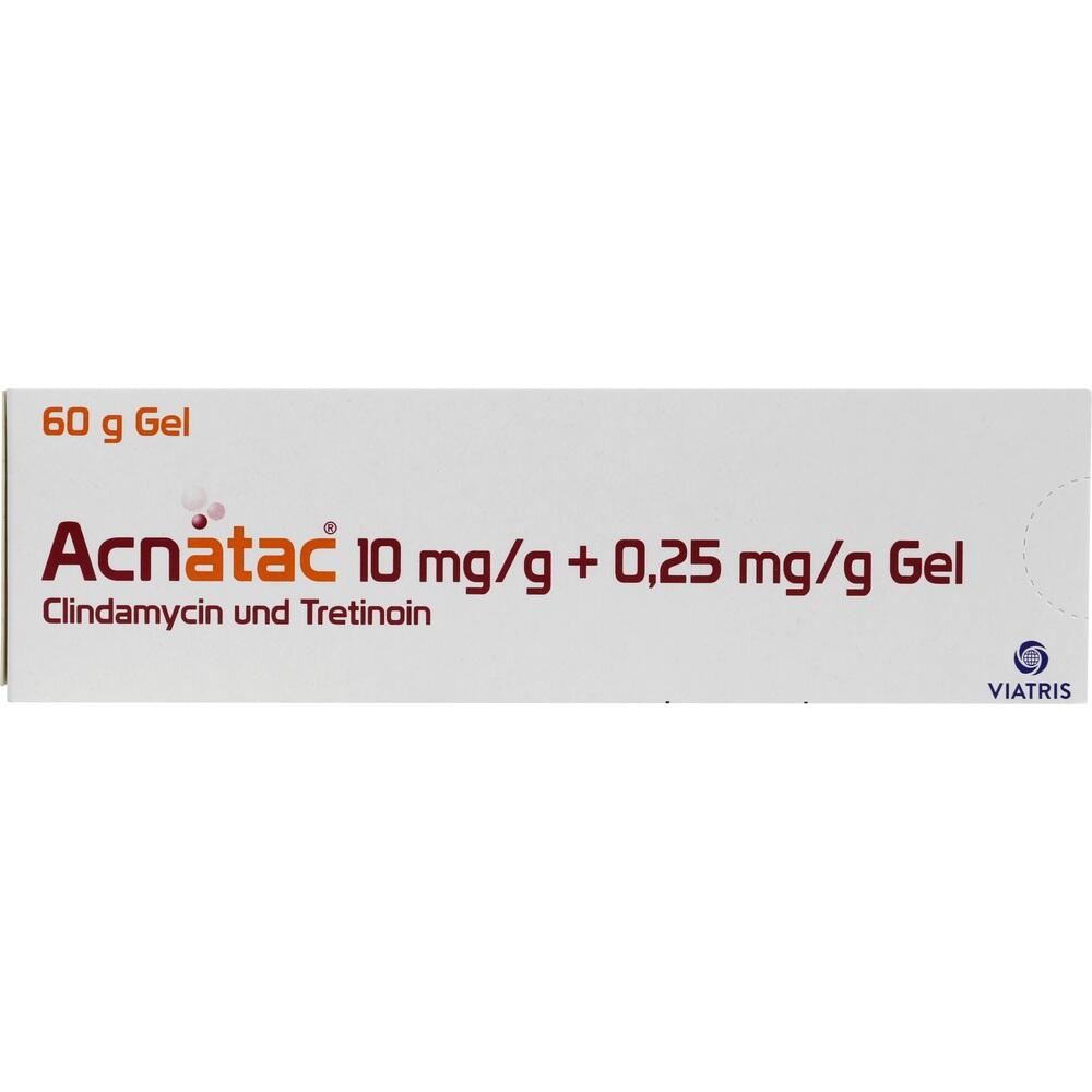 Acnatac 10 mg/g+0,25 mg/g Gel 60 g Gel