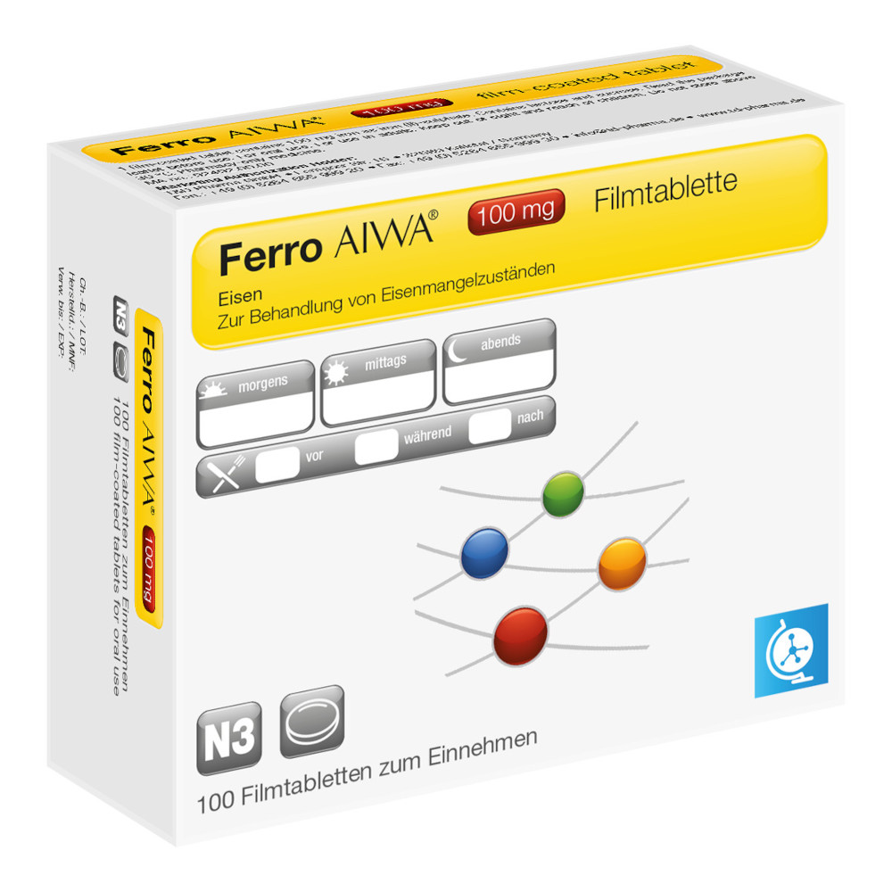 Ferro AIWA 100 mg 100 St Filmtabletten