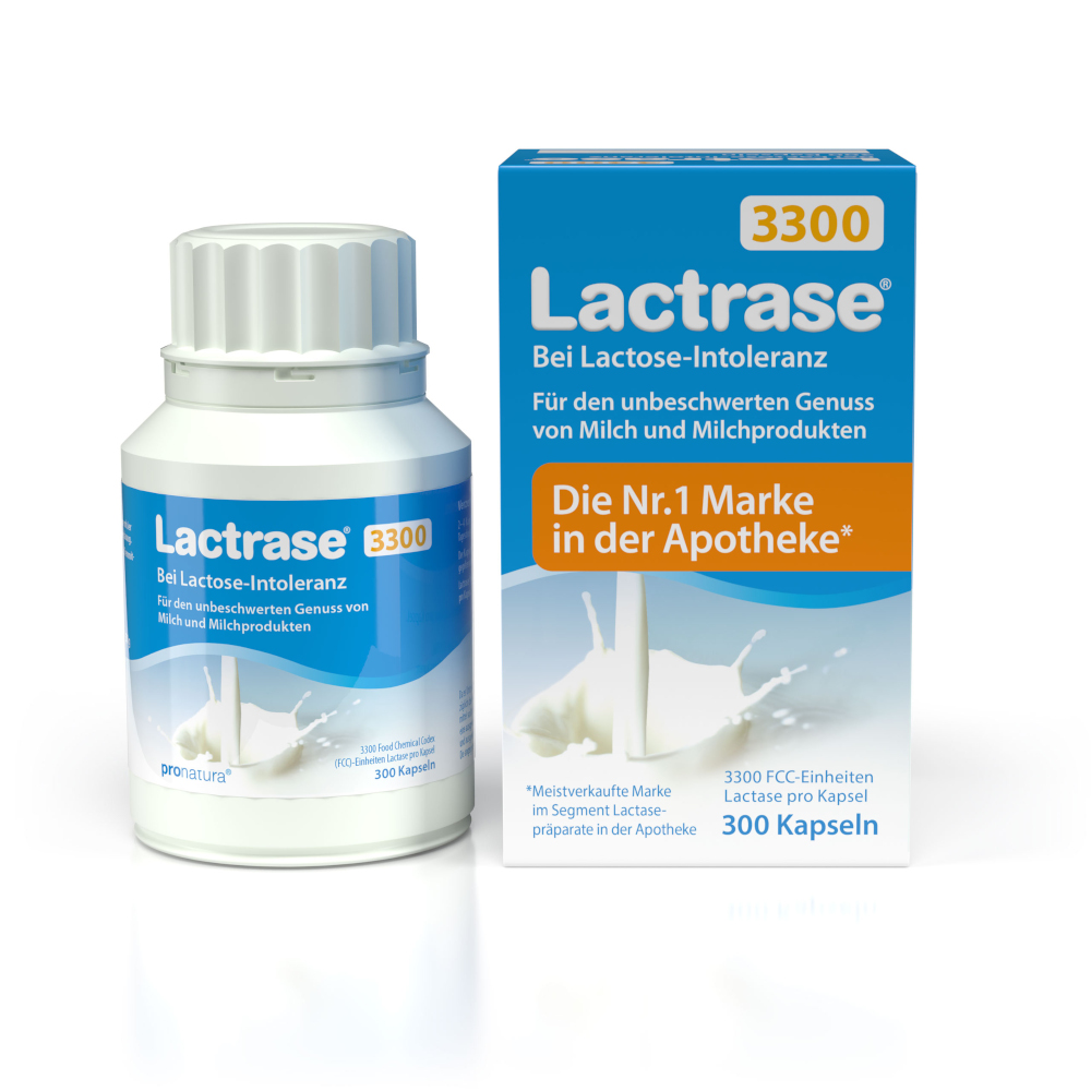 Lactrase 3300 FCC Kapseln 300 St Kapseln