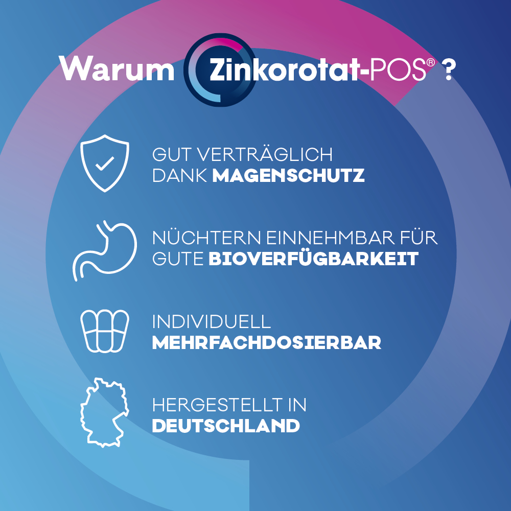 Zinkorotat-POS 100 St Tabletten magensaftresistent