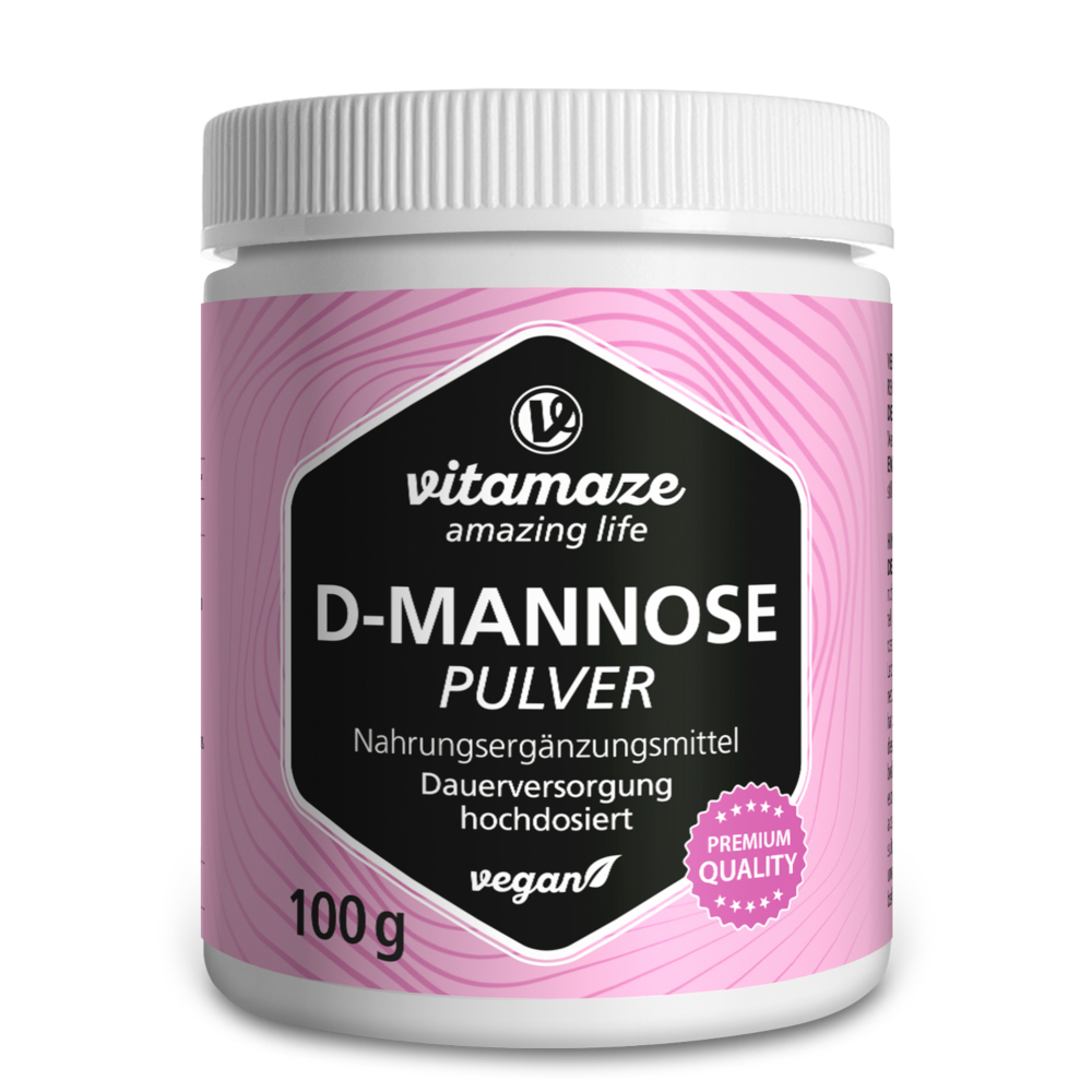 vitamaze D-MANNOSE PULVER vegan 100 g Pulver