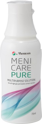 MENI CARE Pure Lösung f.harte Kontaktlinsen 70 ml Lösung