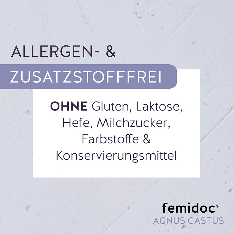 femidoc AGNUS CASTUS PMS TROPFEN 50 ml Tropfen zum Einnehmen