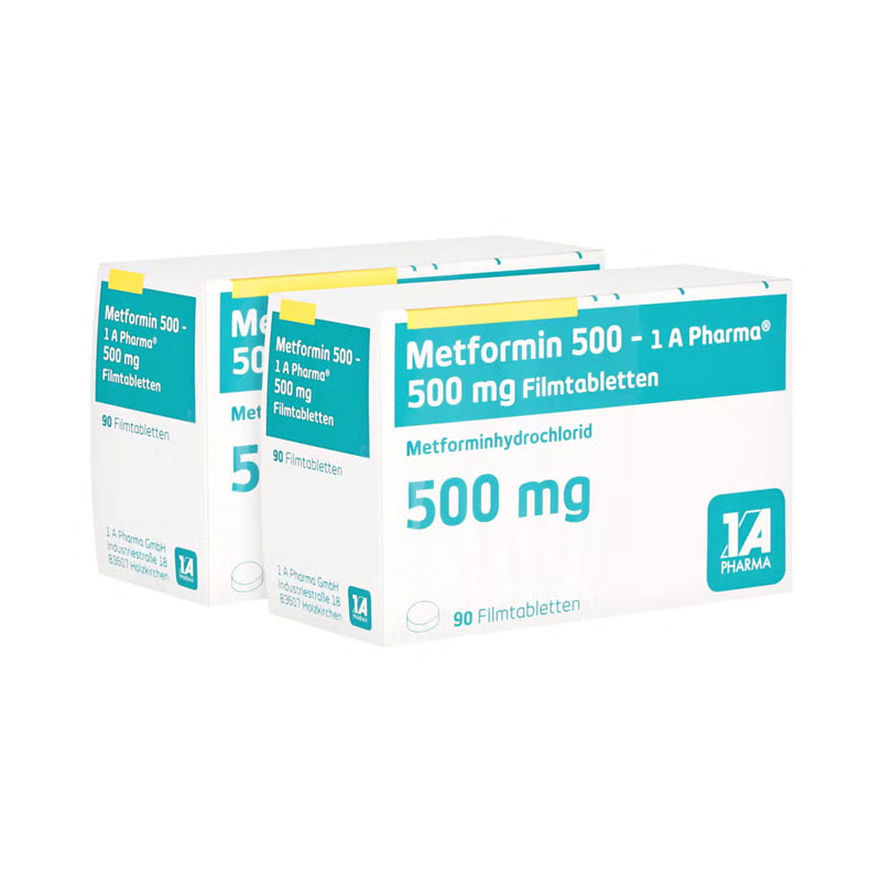 Metformin 500-1 A Pharma 180 St Filmtabletten