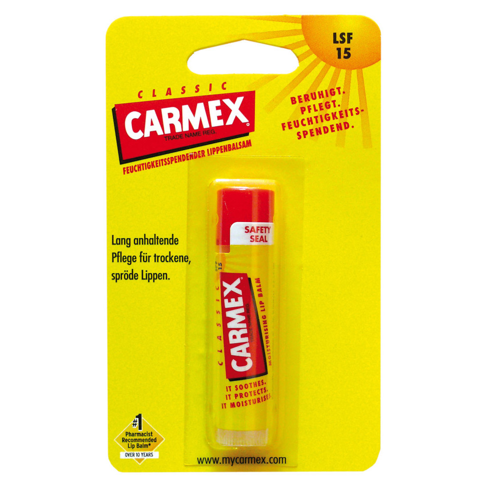 CARMEX Lippenpflegestift für trockene spröde Lippen 4.25 g Stifte