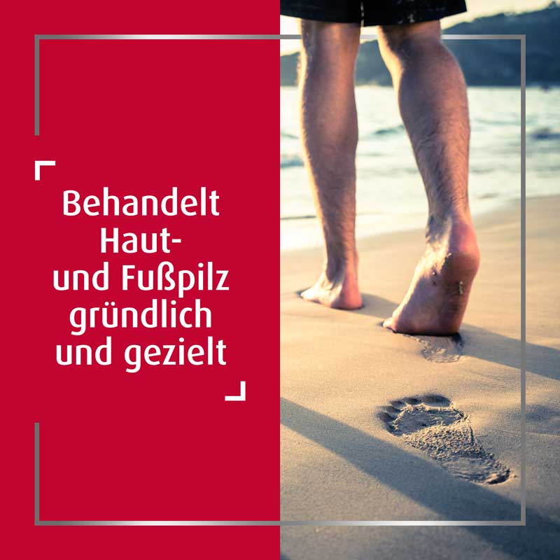 Canesten gegen Pilzerkrankungen an Haut & Füßen 20 g Creme
