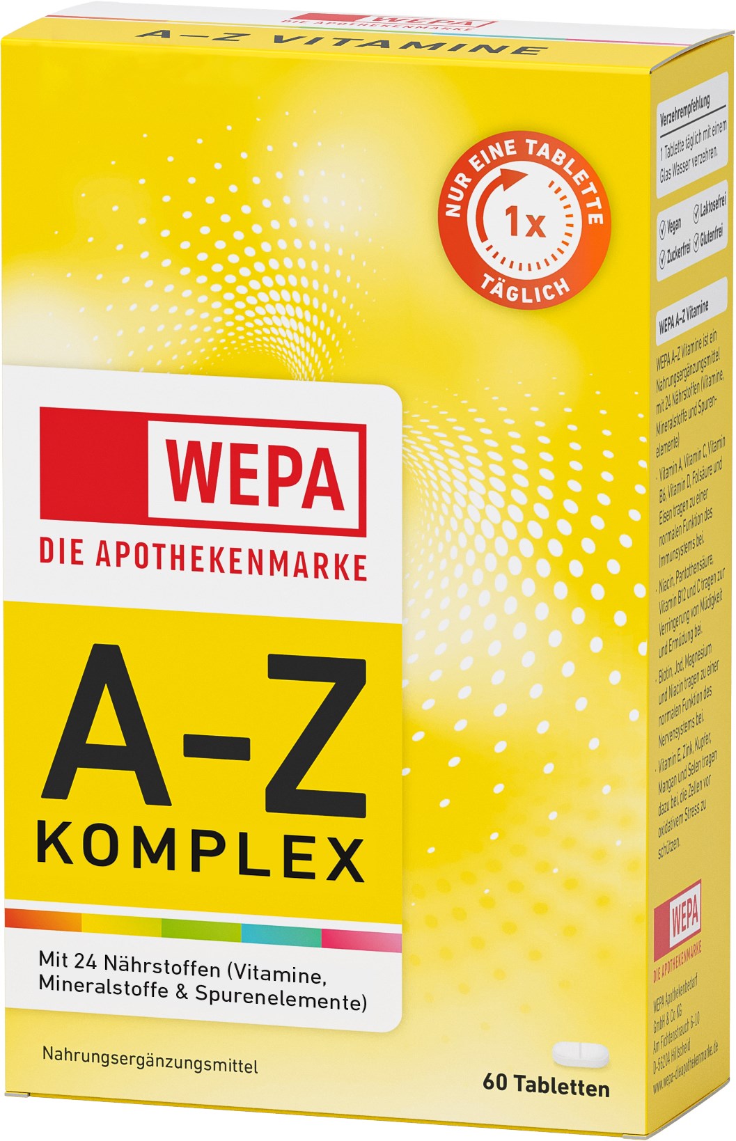 WEPA A-Z KOMPLEX  60 St Tabletten