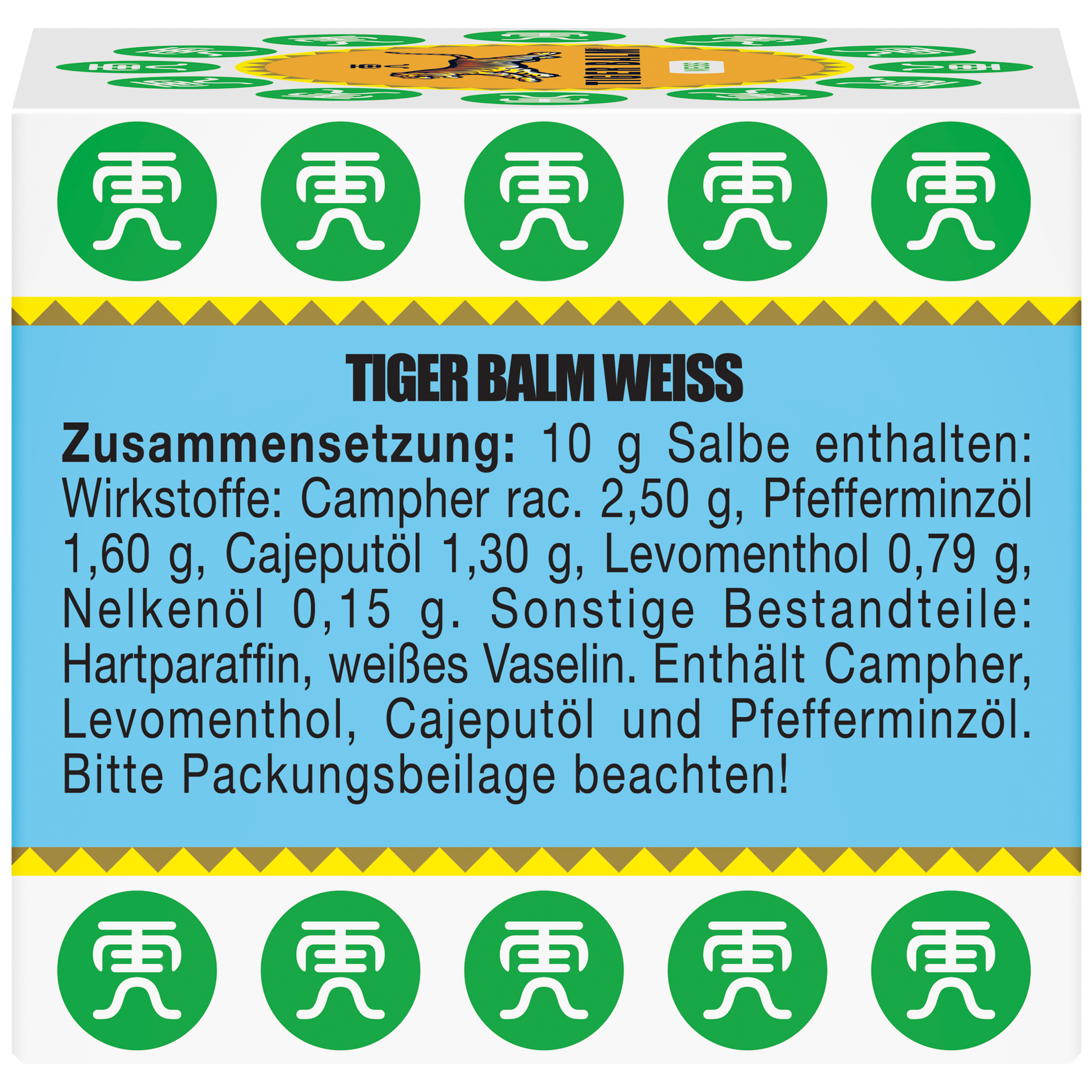 TIGER BALM WEISS 19.4 g Balsam
