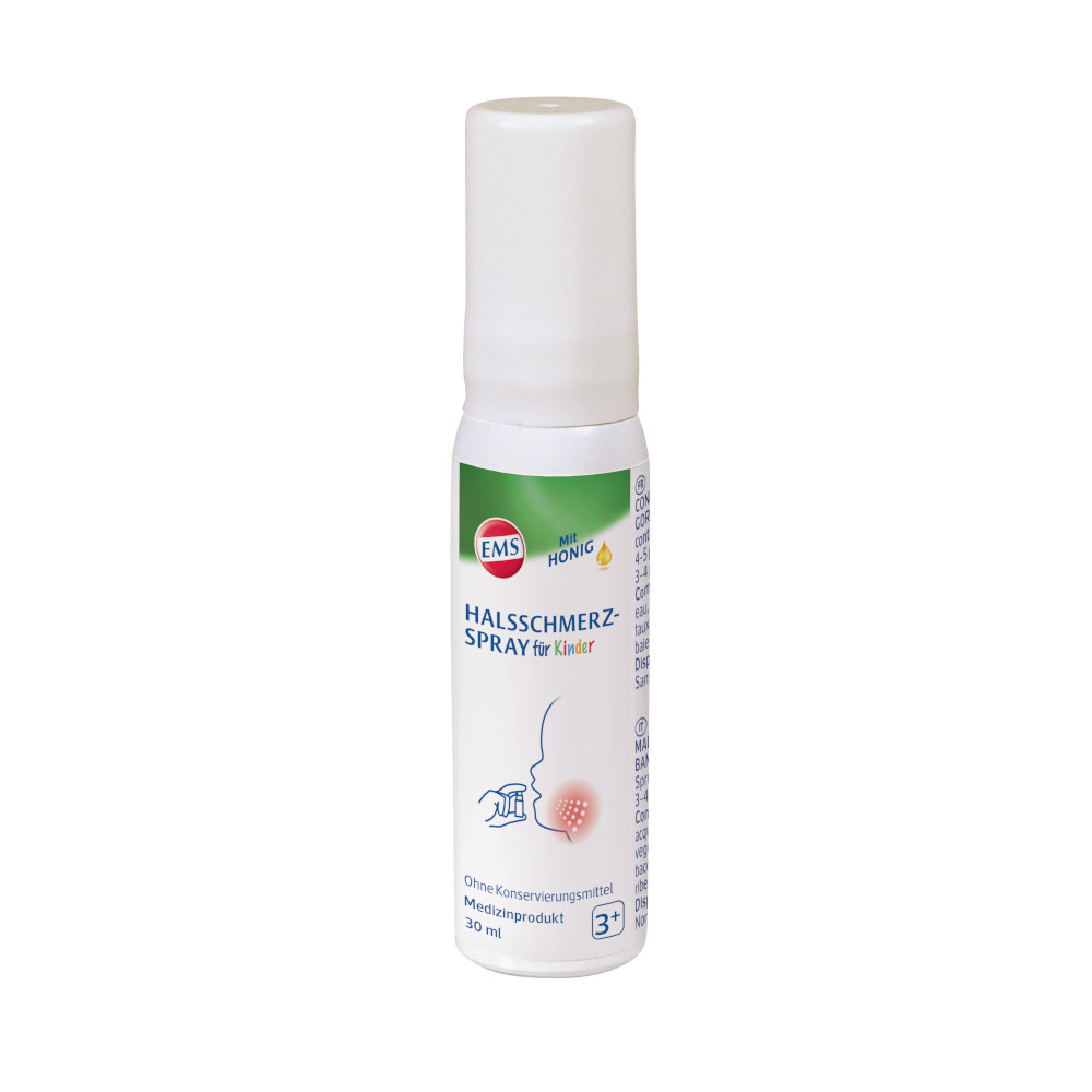 EMS HALSSCHMERZSPRAY für Kinder mit Honig 30 ml Spray