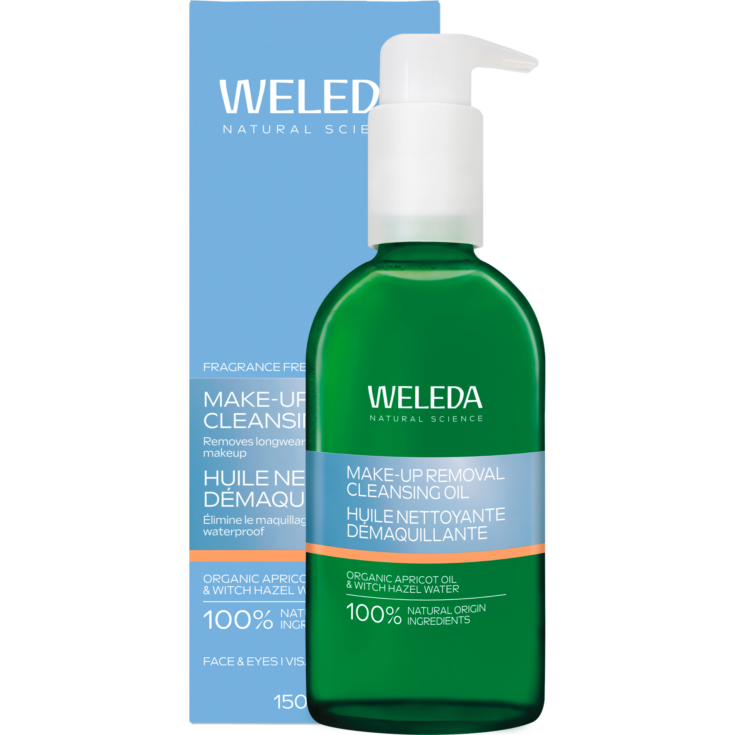 WELEDA MAKE-UP REMOVAL CLEANSING OIL 150 ml Öl