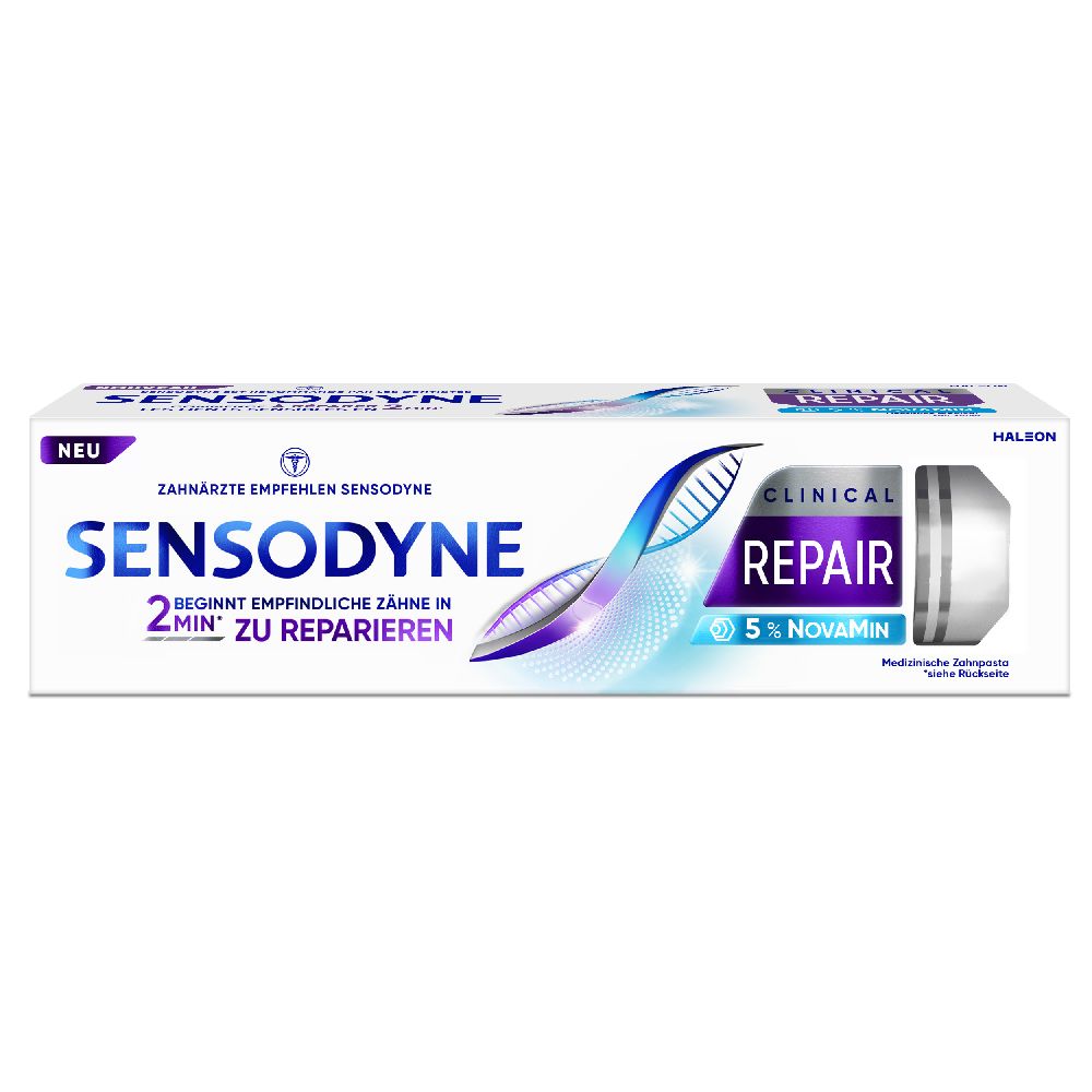SENSODYNE CLINICAL REPAIR 5% NOVAMIN 75 ml Zahnpasta