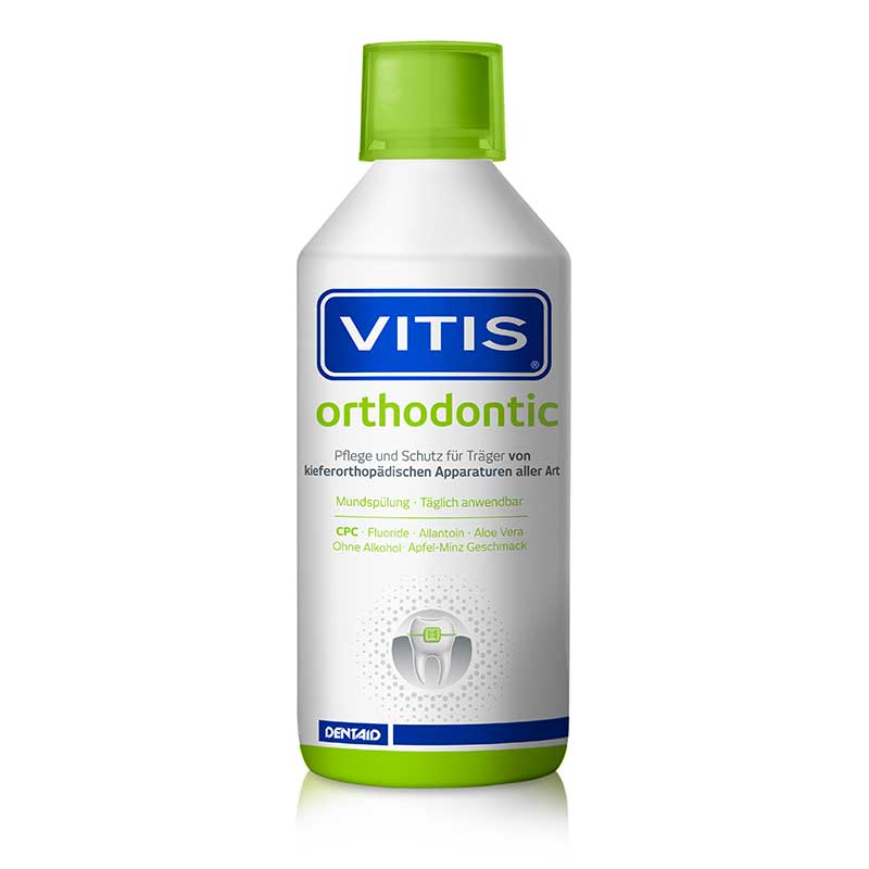 VITIS ORTHODONTIC Mundspülung 500 ml Mundwasser