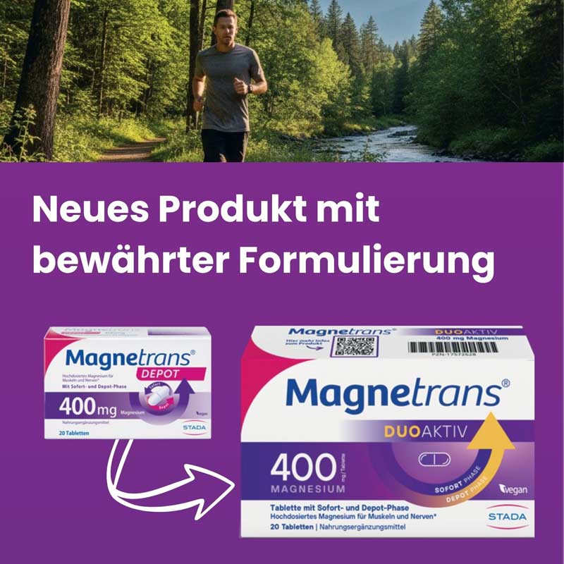 Magnetrans DUOAKTIV 400 mg 20 St Tabletten