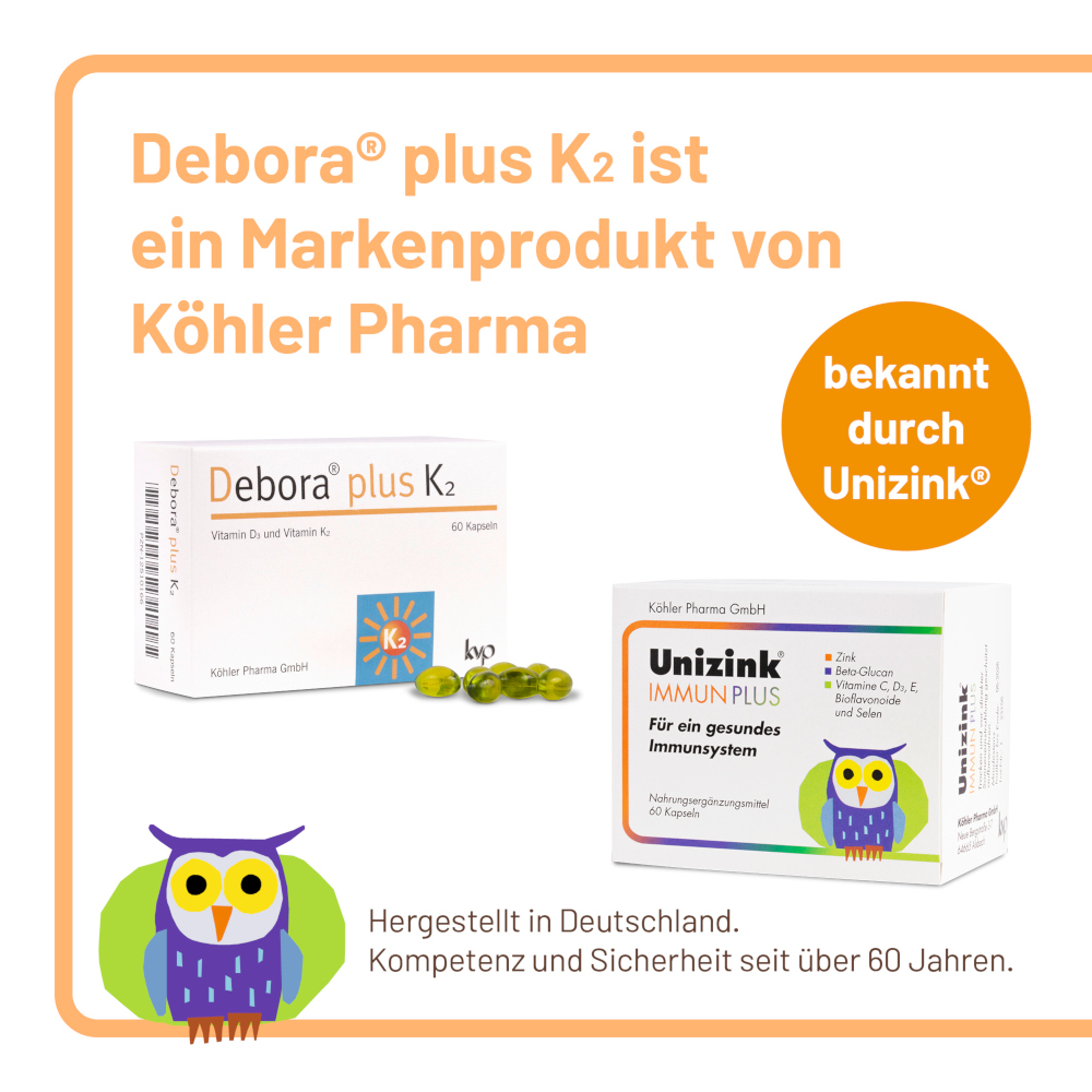 Debora plus K2 60 St Kapseln