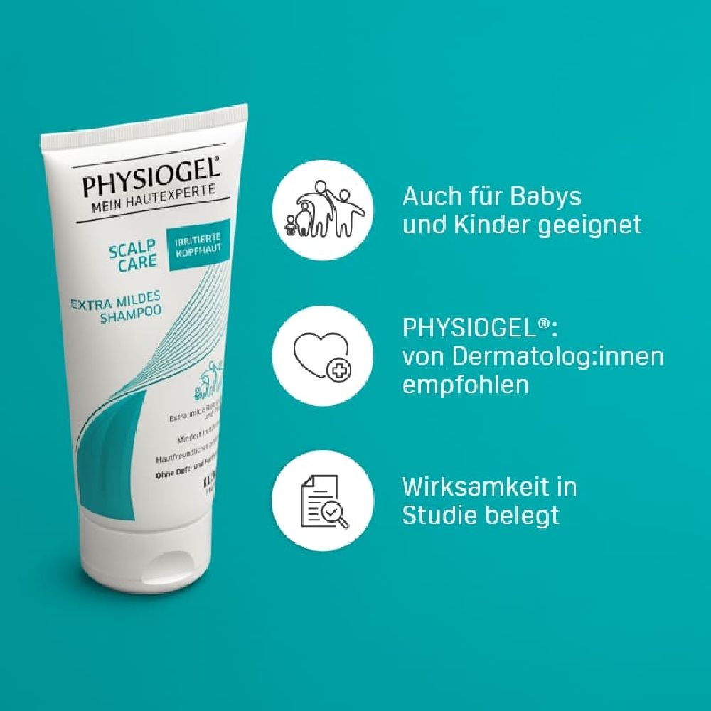 PHYSIOGEL SCALP CARE EXTRA MILDES SHAMPOO kids 200 ml Shampoo