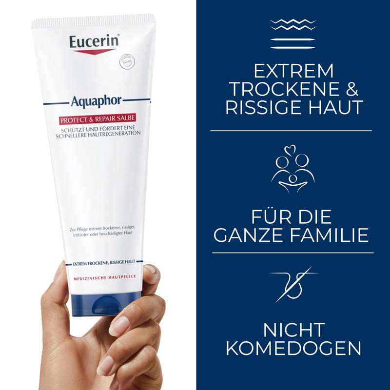 Eucerin Aquaphor Protect & Repair Salbe 220 ml Salbe
