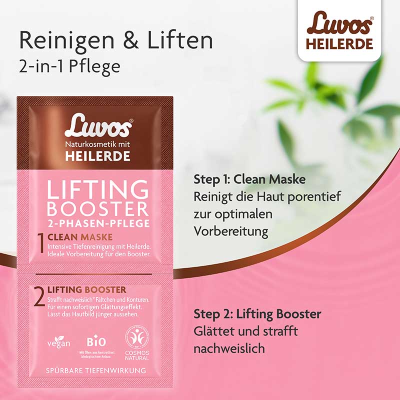 Luvos HEILERDE LIFTING BOOSTER 1 Packung Gesichtsmaske