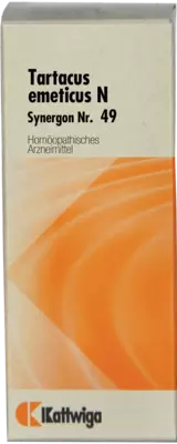 SYNERGON KOMPLEX 49 Tartarus emeticus N Tropfen 50 ml Tropfen