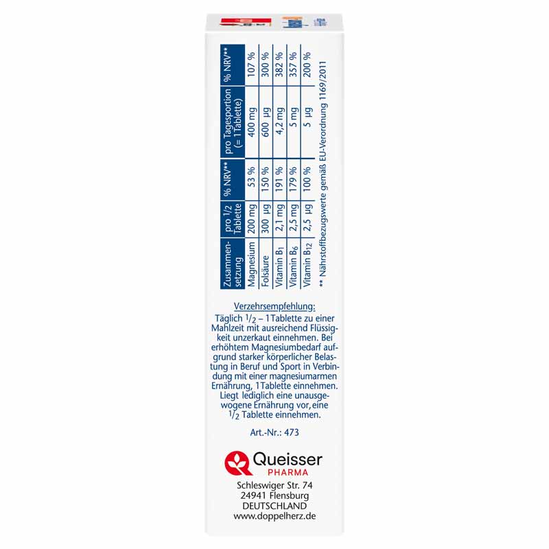 Doppelherz aktiv Magnesium 400  30 St Tabletten
