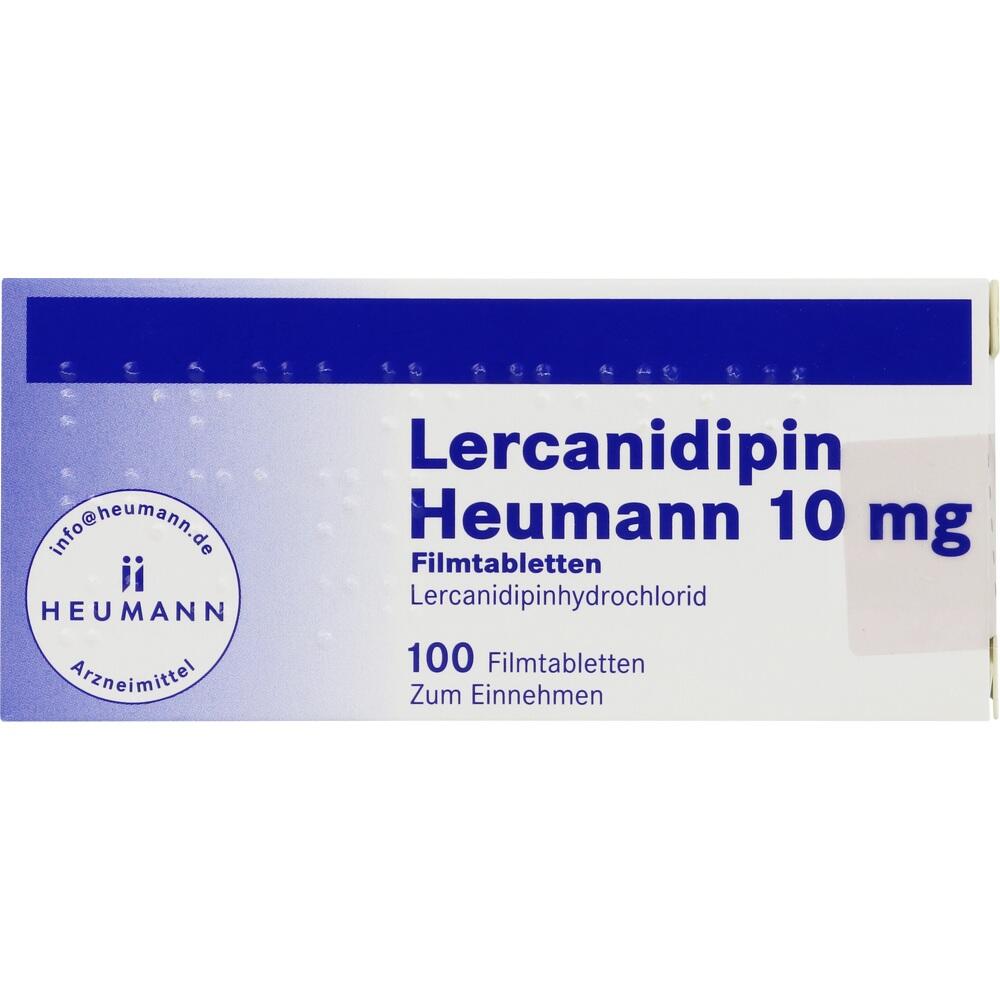 Lercanidipin Heumann 10mg 100 St Filmtabletten