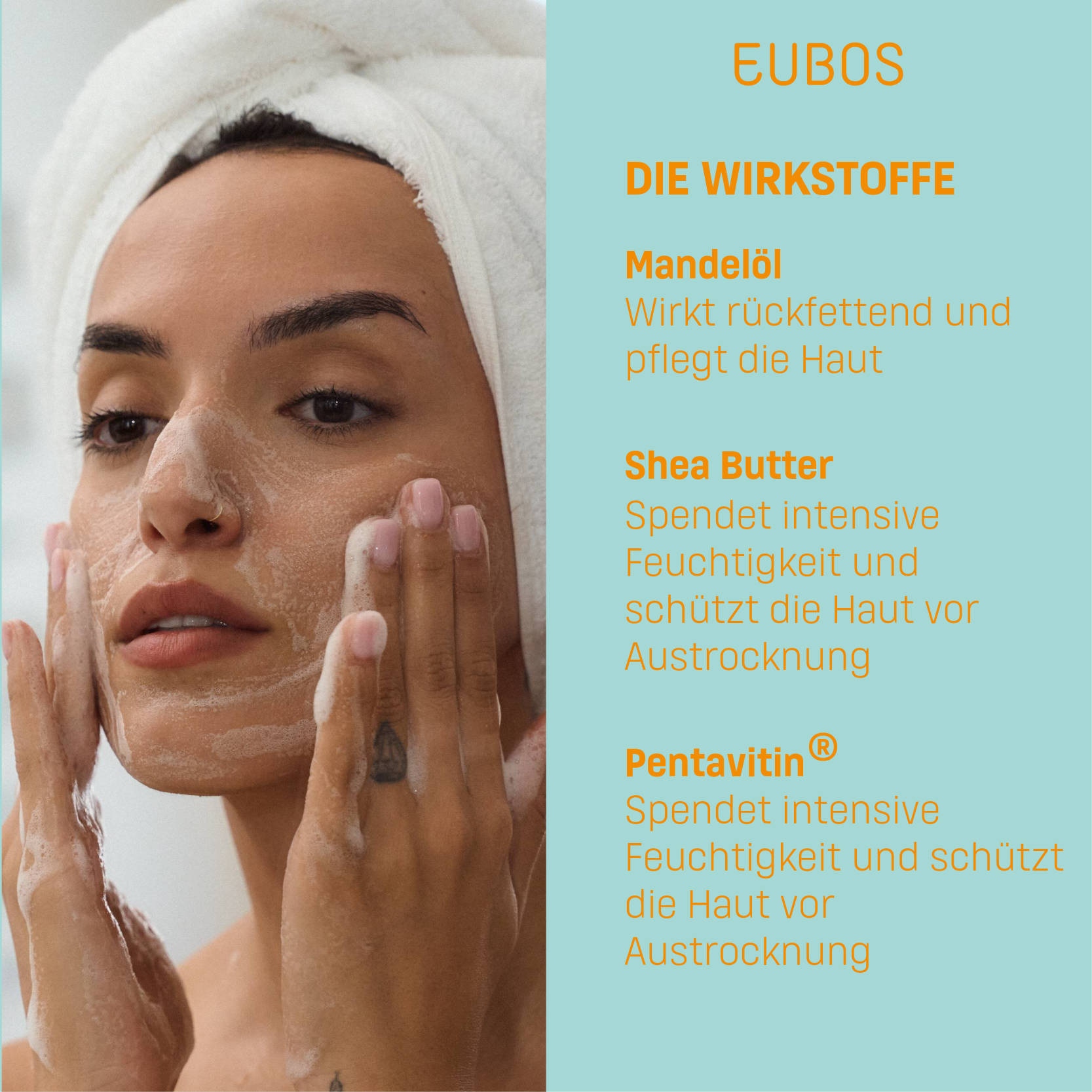 EUBOS DAILY RAY PROTECT FACE CARE 2in1 200 ml Milch