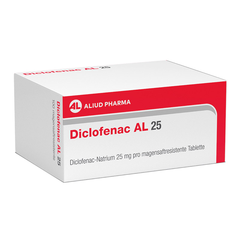 DICLOFENAC AL 25 50 St Tabletten magensaftresistent