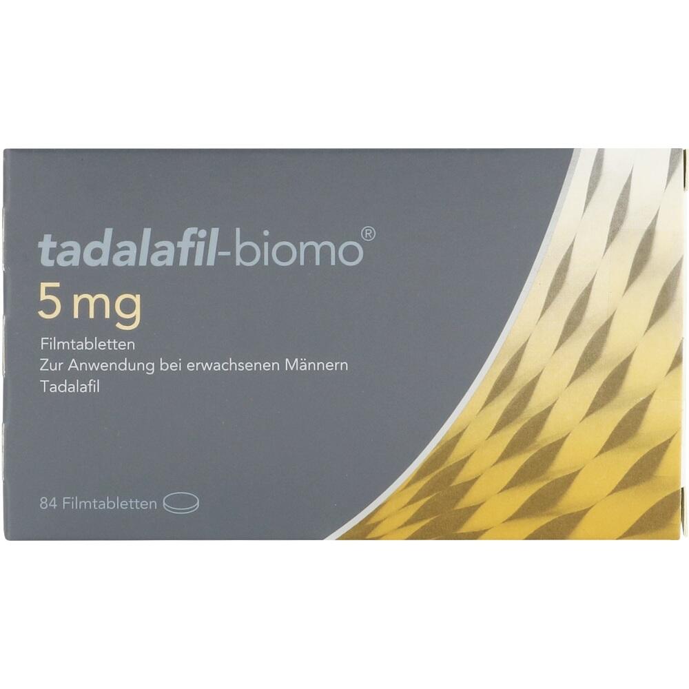 tadalafil-biomo 5 mg 84 St Filmtabletten