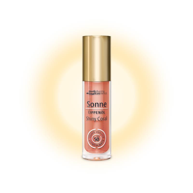 Sonnen LIPPENOEL Shiny Coral 4 ml Öl