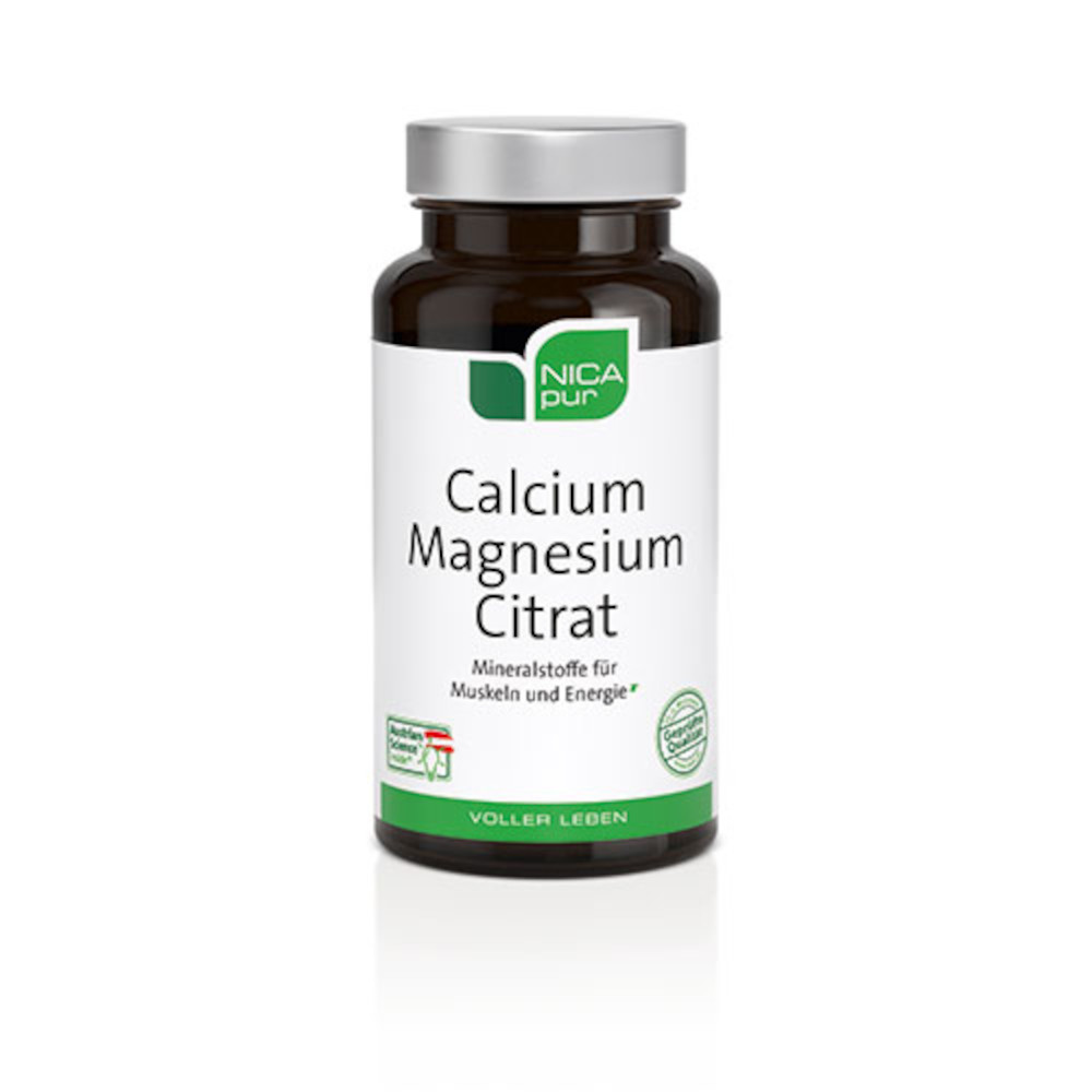 NICApur Calcium Magnesium Citrat 60 St Kapseln
