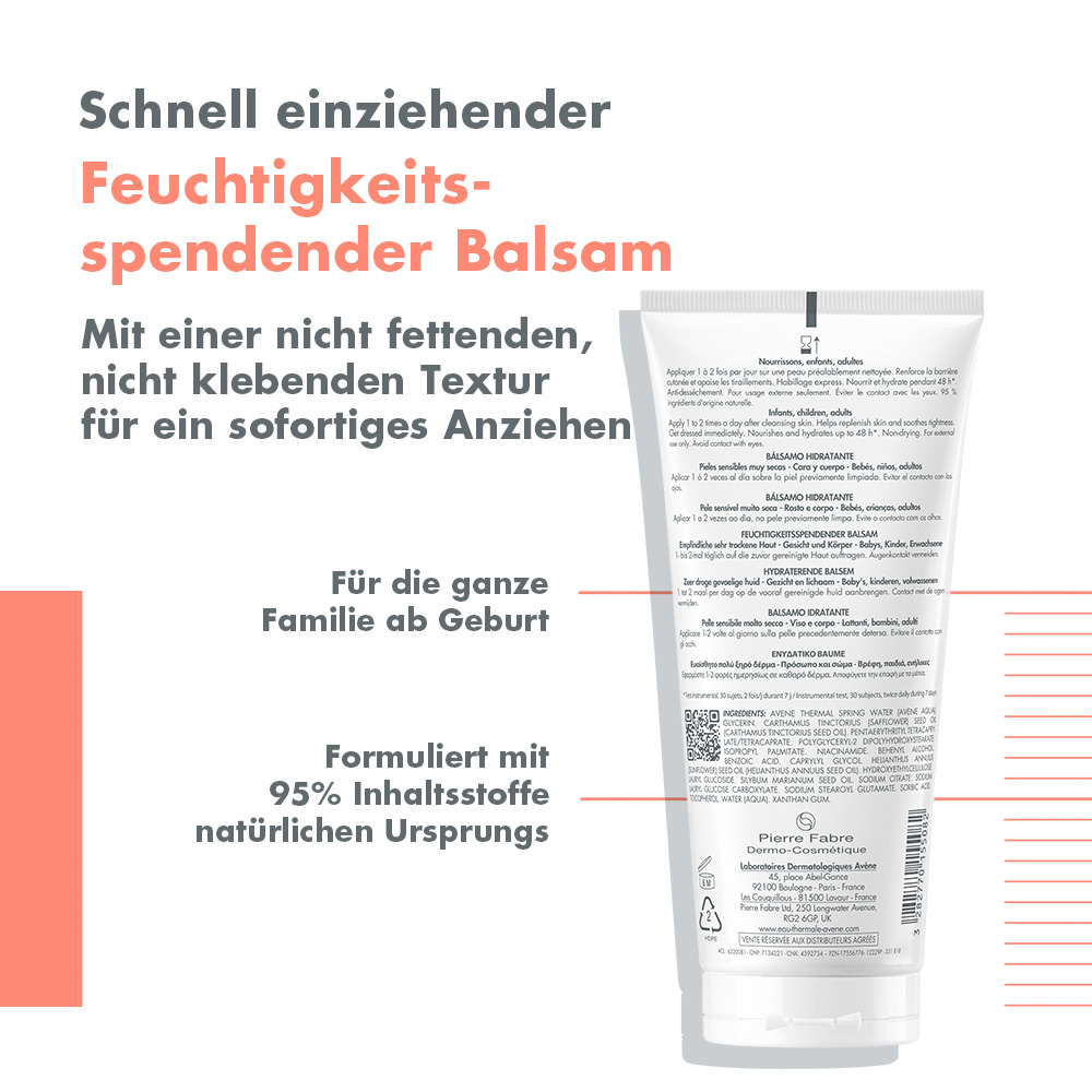 Avène XERACALM NUTRITION BALSAM  200 ml Balsam