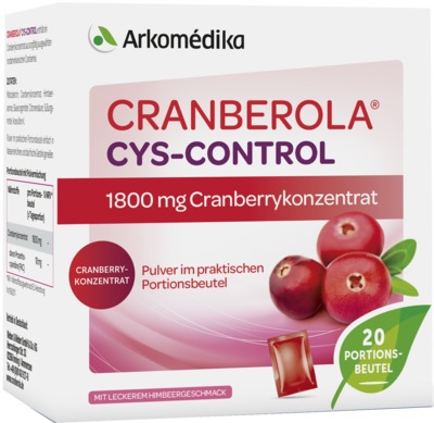 CRANBEROLA Cys Control Pulver 20X5 g Pulver
