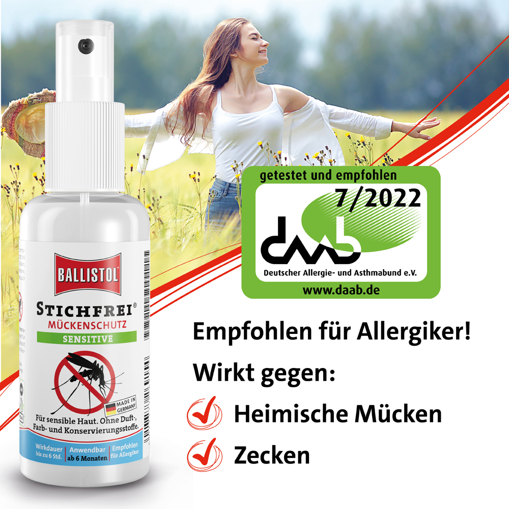 BALLISTOL Stichfrei Sensitiv Pumpspray 100 ml Spray