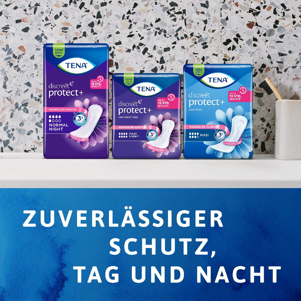 TENA Discreet Normal Night Inkontinenz Einlagen 6X20 St