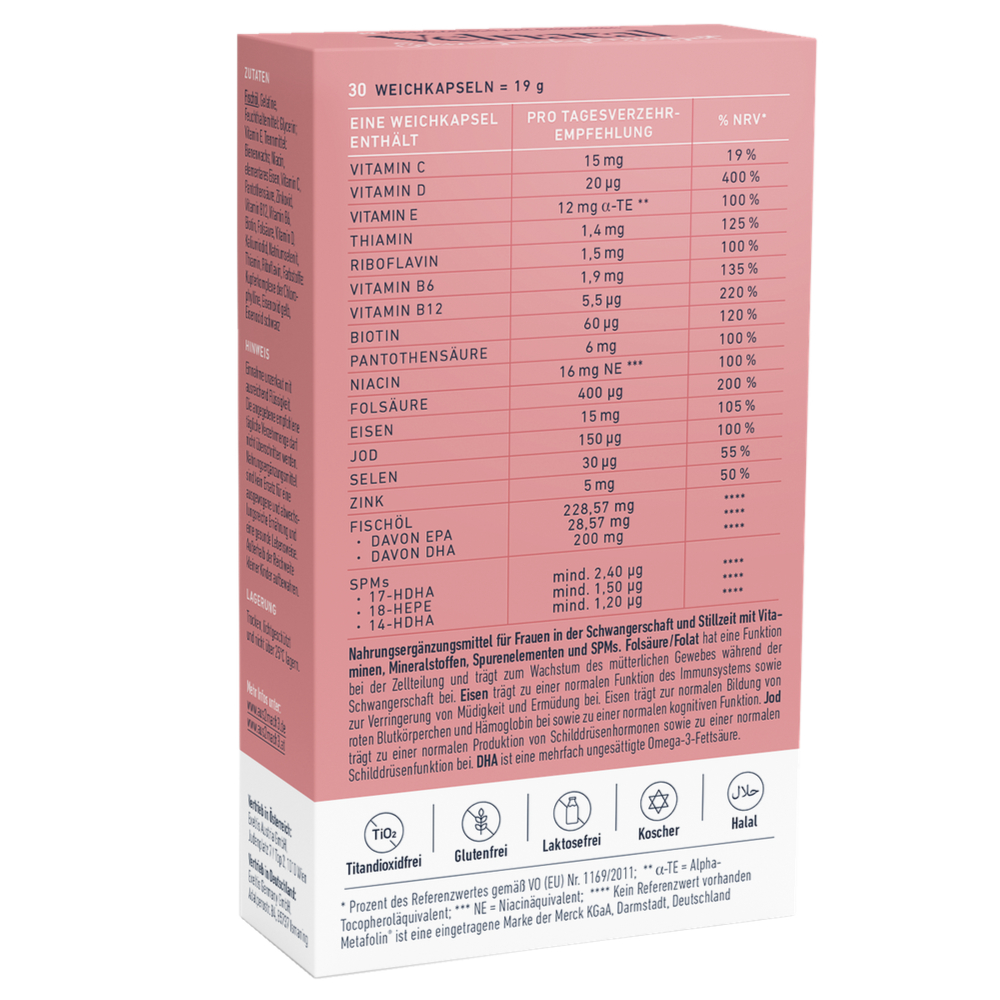 Velnatal 2 Schwangerschaft und Stillzeit 90 St Weichkapseln