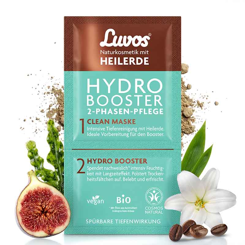 Luvos HEILERDE HYDRO BOOSTER 1 Packung Gesichtsmaske