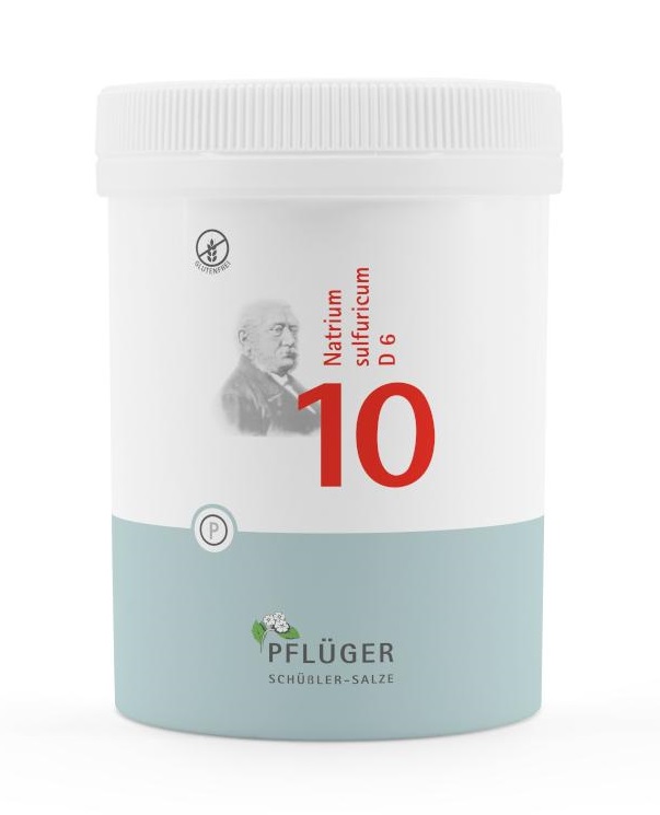 Schüßler-Salz Nr. 10 Natrium sulfuricum D6 1000 St Tabletten