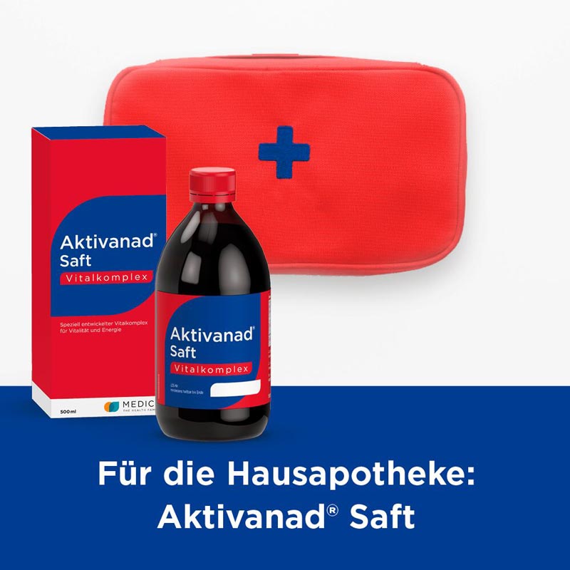 Aktivanad Saft 500ml bei Erschöpfung wegen Vitamin-B Mangel 500 ml Saft