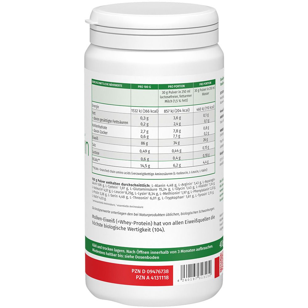 Wheyprotein Lactosefrei Vanille Pulver 400 g Pulver