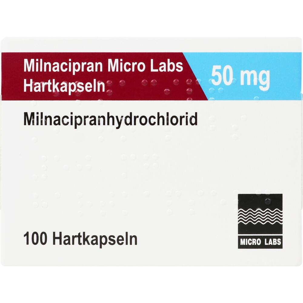 Milnacipran Micro Labs 50 mg 100 St Hartkapseln