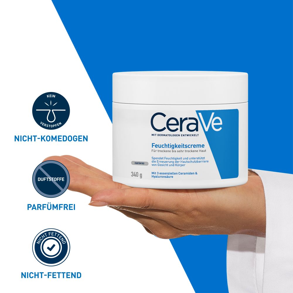 CeraVe Feuchtigkeitscreme 340 g Creme