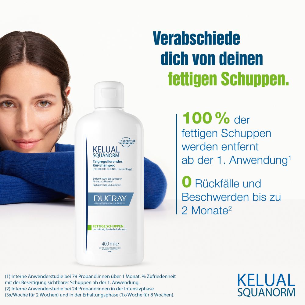 DUCRAY KELUAL SQUANORM Shampoo & Tonikum Set 1 St Sparset