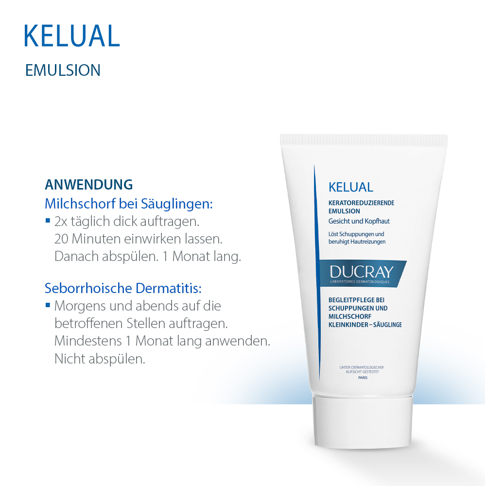 DUCRAY KELUAL EMULSION 50 ml Emulsion