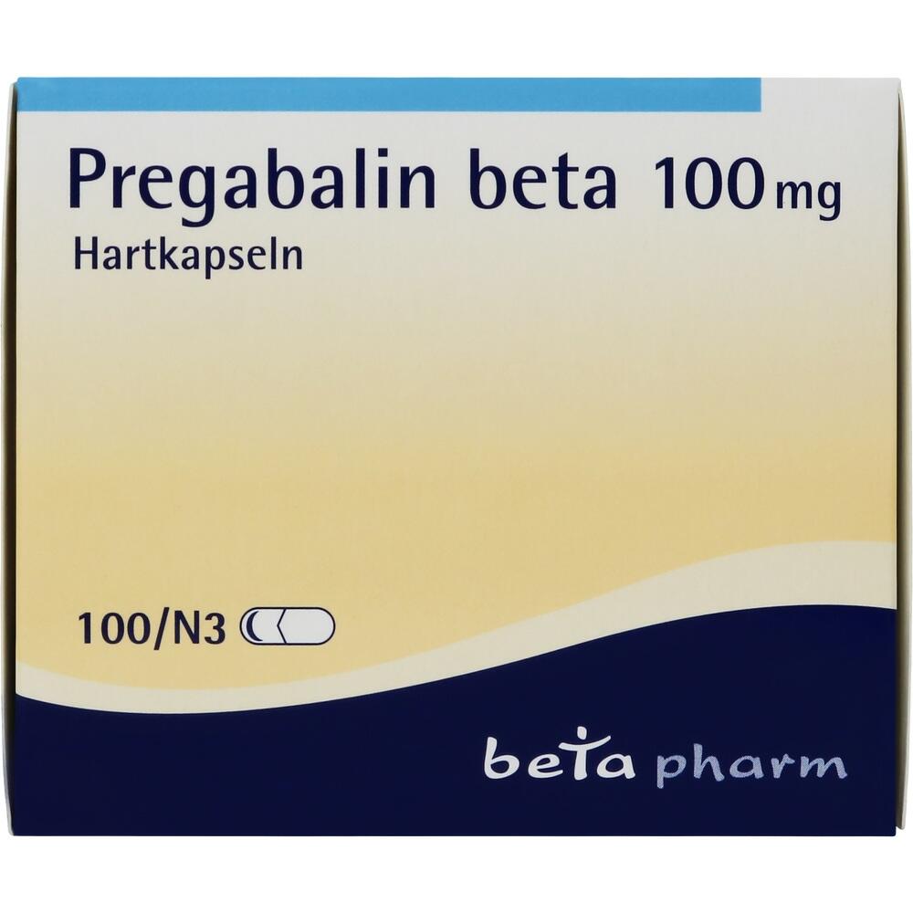Pregabalin beta 100mg 100 St Hartkapseln