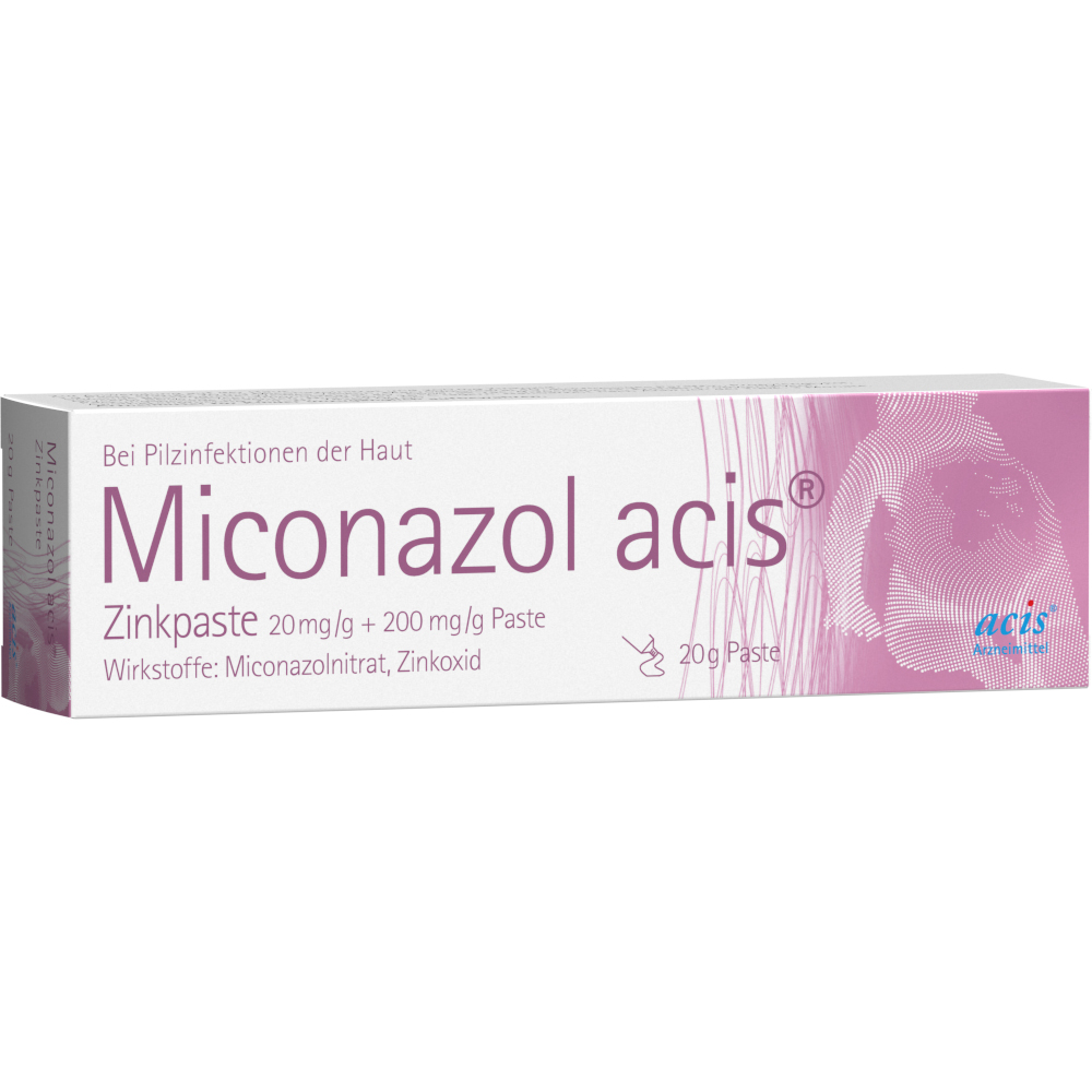 Miconazol acis Zinkpaste 20 g Paste