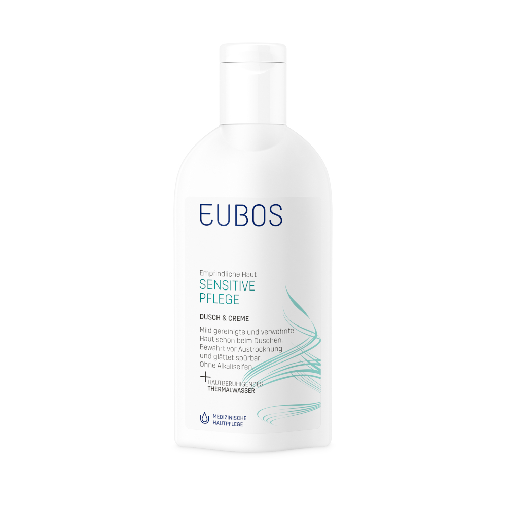 EUBOS SENSITIVE PFLEGE Dusch & Creme  200 ml Emulsion