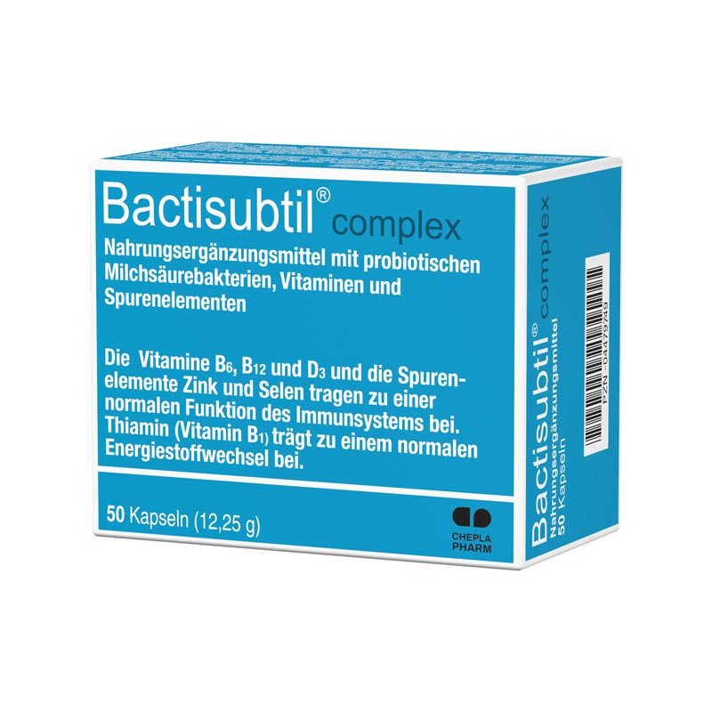 BACTISUBTIL Complex Kapseln 50 St Kapseln