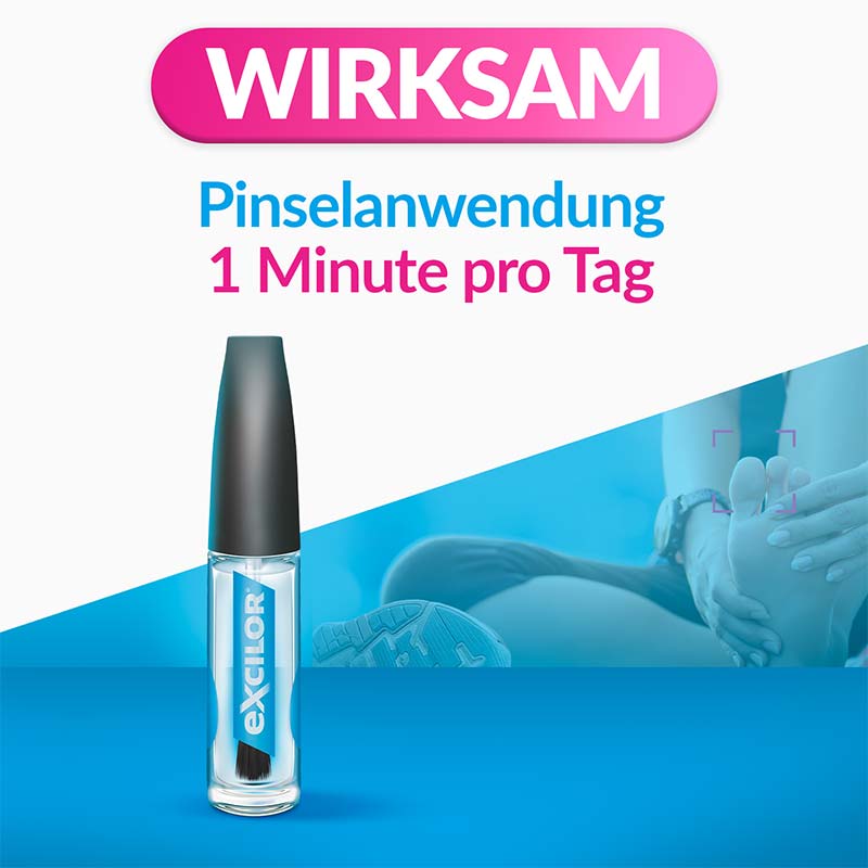 EXCILOR LÖSUNG GEGEN NAGELPILZ 1X3.3 ml Lösung