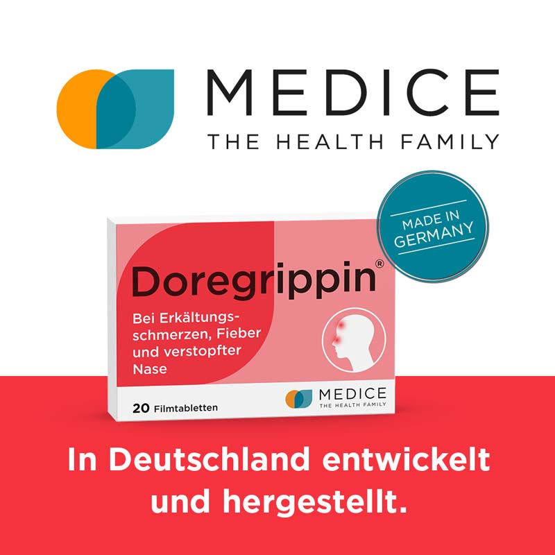 Doregrippin Tabletten bei grippalen Infekten 20 St Tabletten