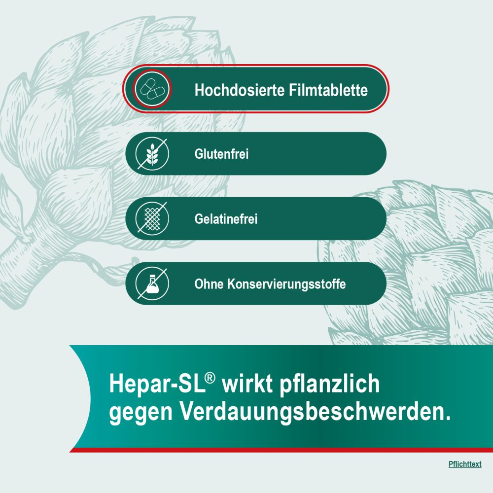 Hepar-SL 640 mg  50 St Filmtabletten