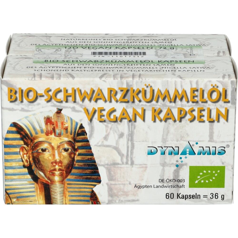 SCHWARZKÜMMEL BIO vegan Kapseln 120 St Kapseln